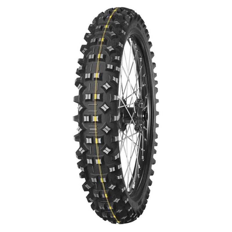 Mitas Terra Force-EF SUPER Front Tire 90/90-21 57R Tube Type (Yellow Stripe)