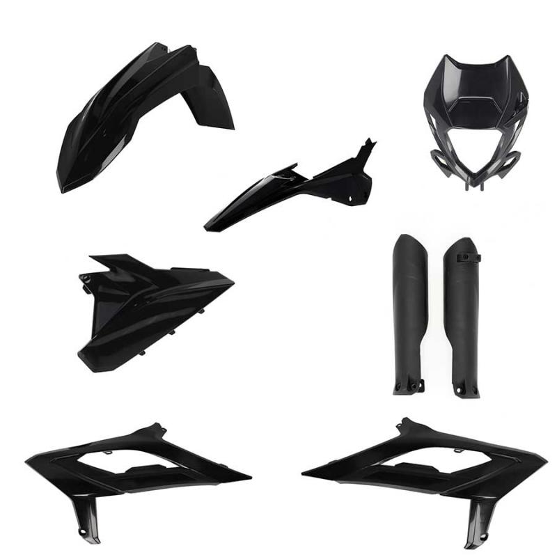 Acerbis FULL Plastic Kit Beta RR 125/200/250/300/350 Black