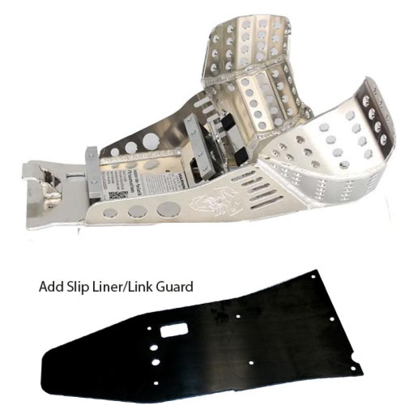 Emperor Racing Pipe Guard Skid Plate KTM/Husqvarna/GasGas (Stock 2-Stroke Pipe)