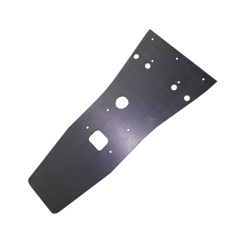 Emperor Racing Plastic (UHMW) Performance Slip Liner with Beaver Tail Link Guard (Bolts to HD Skid Plate 452440) 